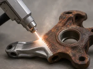 Réalisations de décapage laser sur métal